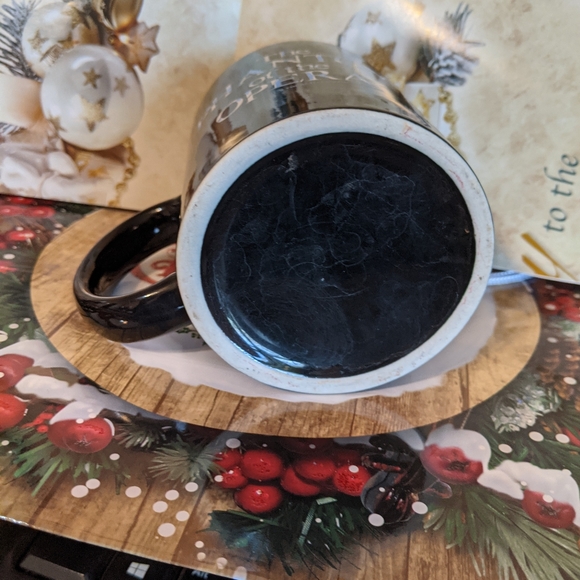 Vintage The Phantom of the Opera Mug 1986 White Mask Graphic Broadway Musical - Picture 5 of 5